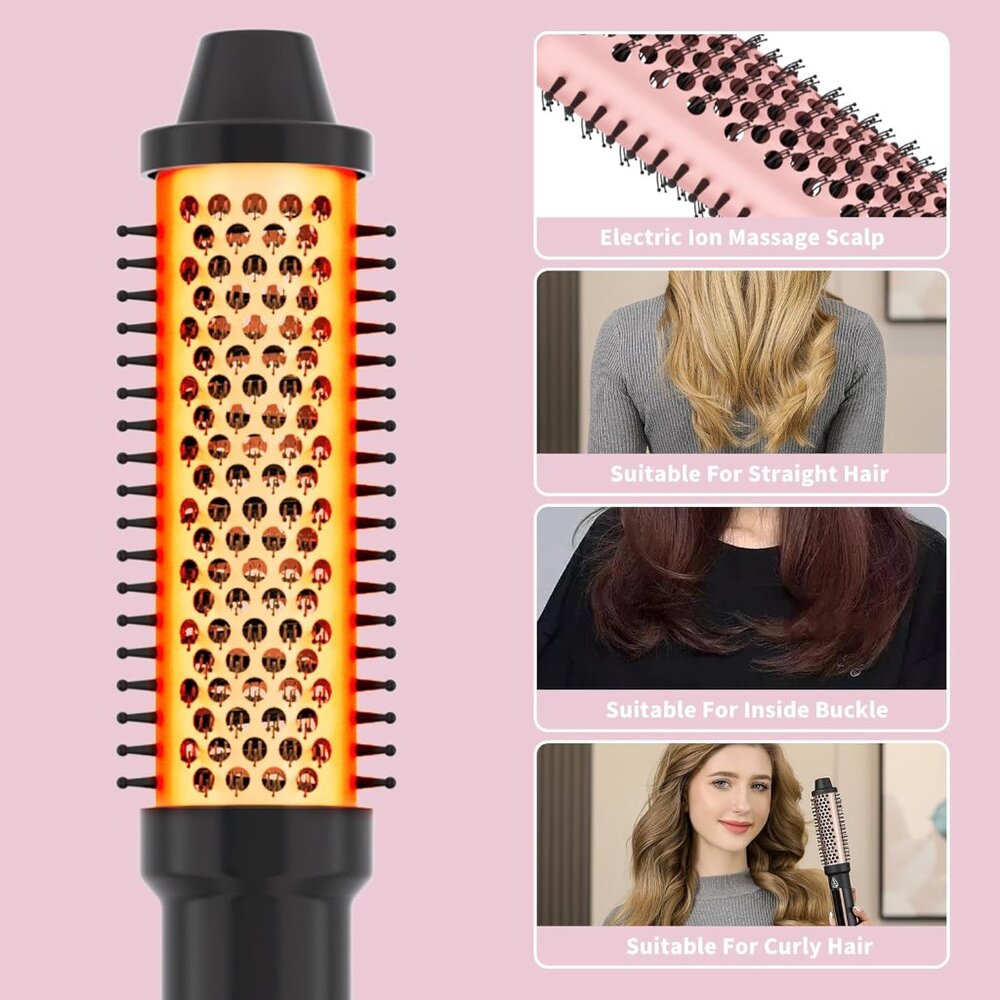 Detachable Ceramic Curling Iron Brush - Picture 5 of 9
